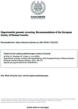 Opportunistic genomic screening. Recommendations of the European Society of Human Genetics