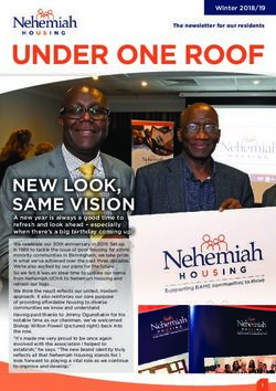 UNDER ONE ROOF - NEW LOOK, SAME VISION - Nehemiah UCHA