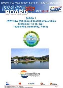 Bulletin 1 IWWF E&A Wakeboard Boat Championships September 13-18, 2021 Toutainville, Normandy, France - iwwf-ea.eu