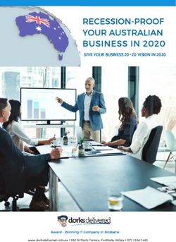 GIVE YOUR BUSINESS 20-20 VISION IN 2020 - Dorks Delivered