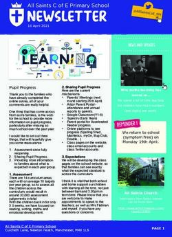 NEWS AND UPDATES - All Saints C of E Primary ...