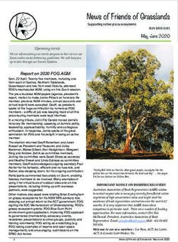 Upcoming events - Friends of Grasslands