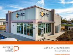 Carl's Jr. Ground Lease - Sacramento, CA OFFERING MEMORANDUM