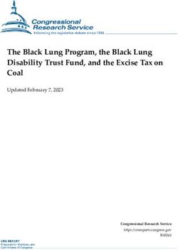 The Black Lung Program, the Black Lung Disability Trust Fund, and the Excise Tax on Coal - Updated February 7, 2023