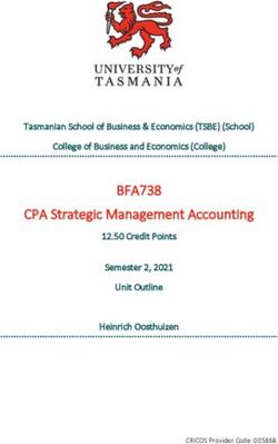 BFA738 CPA Strategic Management Accounting - Tasmanian School of Business & Economics (TSBE) (School) College of Business and Economics (College) ...