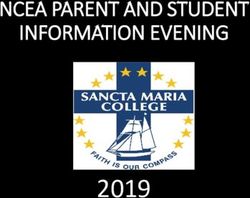 2019 NCEA PARENT AND STUDENT INFORMATION EVENING - Sancta Maria ...