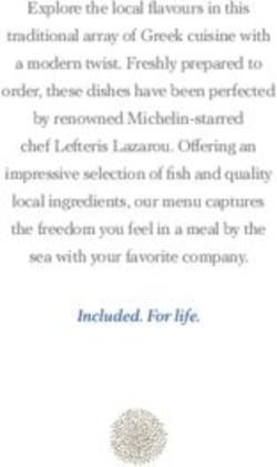 Explore the local flavours in this traditional array of Greek cuisine with a modern twist. Freshly prepared to order, these dishes have been ...