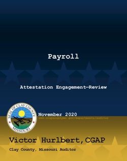 Payroll Attestation Engagement-Review November 2020 - Clay County, Missouri