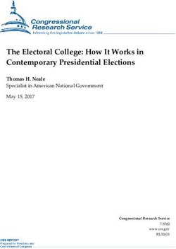 The Electoral College: How It Works in Contemporary Presidential Elections - Thomas H. Neale Specialist in American National Government ...