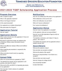 TENNESSEE GROCERS EDUCATION FOUNDATION