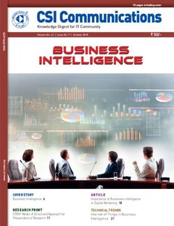 Business Intelligence - Computer Society of India
