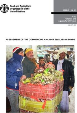 ASSESSMENT OF THE COMMERCIAL CHAIN OF BIVALVES IN EGYPT - FIAP/C1196 (E) FAO Fisheries and Aquaculture Circular