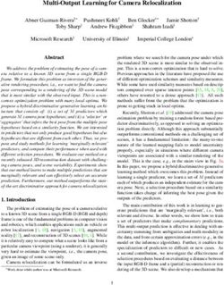 Multi-Output Learning for Camera Relocalization