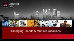 Emerging Trends & Market Predictions - GSMA