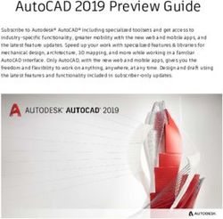 AutoCAD 2019 Preview Guide