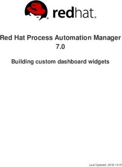 Red Hat Process Automation Manager 7.0 - Building custom dashboard widgets - Last Updated: 2018-10-01
