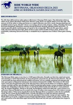 RIDE WORLD WIDE BOTSWANA, OKAVANGO DELTA 2021