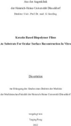 Keratin Based Biopolymer Films As Substrate For Ocular Surface Reconstruction In Vitro