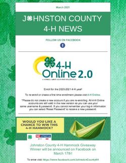 Johnston County 4-H Hammock Giveaway Winner will be announced on Facebook on March 17th!