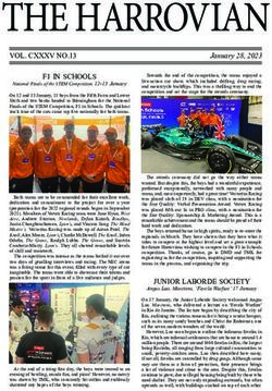 THE HARROVIAN VOL. CXXXV NO.13