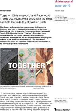 Together: Christmasworld and Paperworld Trends 2021/22 strike a chord with the times and help the trade to get back on track