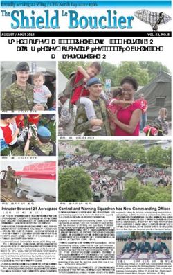 Armed Forces Day 2018 Celebrating 60 Years of NORAD La journée des Forces armées 2018 célèbre le 60e anniversaire de NORAD - CAFconnection.ca