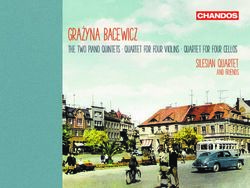 Grażyna Bacewicz Silesian Quartet The Two Piano Quintets Quartet for Four Violins Quartet for Four Cellos - Chandos Records