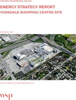 ENERGY STRATEGY REPORT - YORKDALE SHOPPING CENTRE SITE - Yorkdale Master Plan