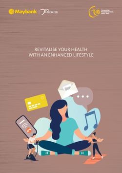 REVITALISE YOUR HEALTH WITH AN ENHANCED LIFESTYLE - Maybank ...