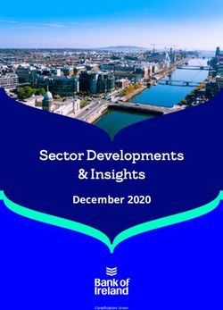 Sector Developments & Insights - December 2020 - Business Banking