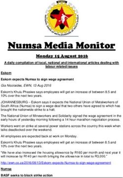 Numsa Media Monitor Monday 15 August 2016