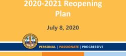 PLAN 2020-2021 REOPENING - JULY 8, 2020 - BOARDDOCS