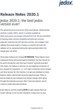 Release Notes 2020.1 Jedox 2020.1: the best Jedox version ever! - Jedox Support Portal