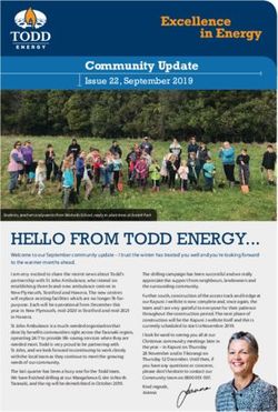 HELLO FROM TODD ENERGY - HELLO ...