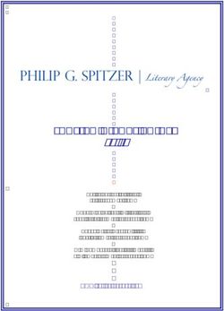 FOREIGN RIGHTS GUIDE 2018 - Philip G. Spitzer Literary Agency