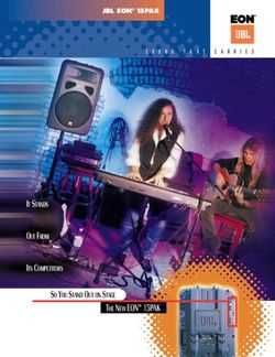 THE NEW EON 15PAK IT STANDS OUT FROM