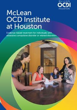 MCLEAN OCD INSTITUTE AT HOUSTON - EVIDENCE-BASED TREATMENT FOR INDIVIDUALS WITH OBSESSIVE COMPULSIVE DISORDER OR RELATED DISORDERS