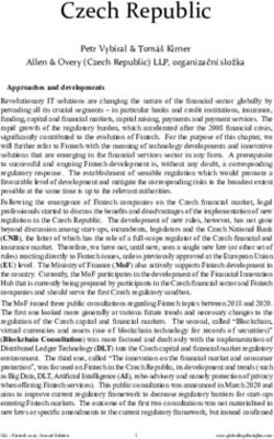 Approaches and developments - Allen & Overy