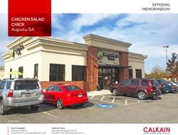 CHICKEN SALAD CHICK Augusta, GA - OFFERING MEMORANDUM - LoopNet