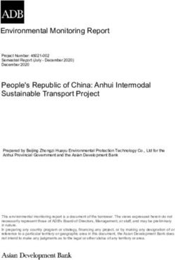 Environmental Monitoring Report - Asian ...