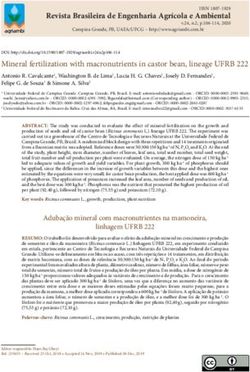 Revista Brasileira de Engenharia Agrícola e Ambiental