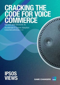CRACKING THE CODE FOR VOICE COMMERCE - IPSOS - Barriers and Solutions to Accelerate V-Comm Adoption