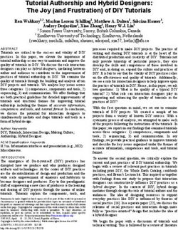 Tutorial Authorship and Hybrid Designers: The Joy (and Frustration) of DIY Tutorials