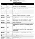 PARENT HANDBOOK 2020-2021 School Year - P53K