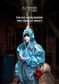THE ACT-ACCELERATOR: TWO YEARS OF IMPACT 20220426