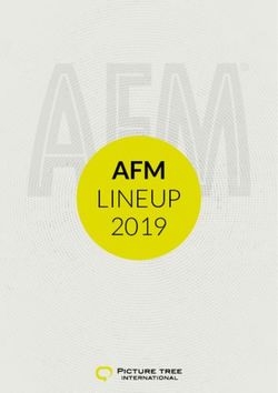 AFM LINEUP 2019 - Picture Tree International