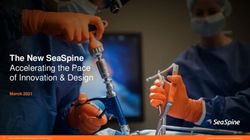 The New SeaSpine Accelerating the Pace of Innovation & Design - March 2021