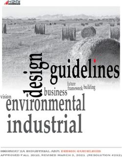 Industrial environmental vision - HIGHWAY 2A INDUSTRIAL ASP: DESIGN GUIDELINES APPROVED FALL 2010, REVISED MARCH 3, 2021 (RESOLUTION #252) ...