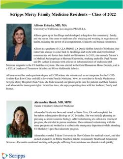 Scripps Mercy Family Medicine Residents - Class of 2022