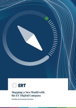 Mapping a New World with the EU Digital Compass - Priorities for Economic Recovery - ERT.eu